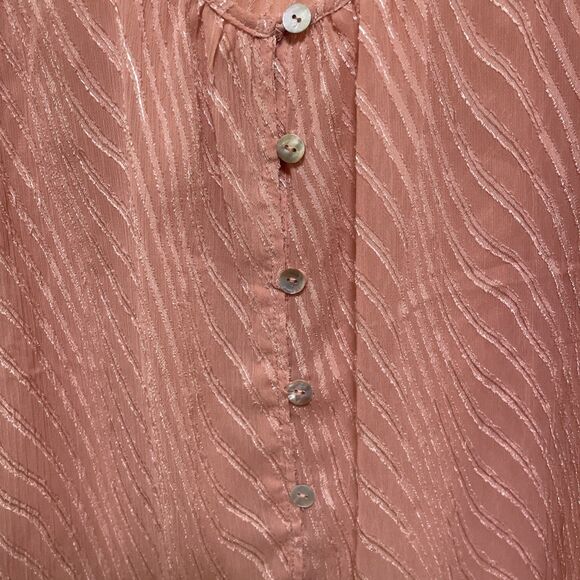 Lot Of 5 Women's Small XS Sheer Dress Shirts Limited Candies Maison d’Amelie - Picture 12 of 16